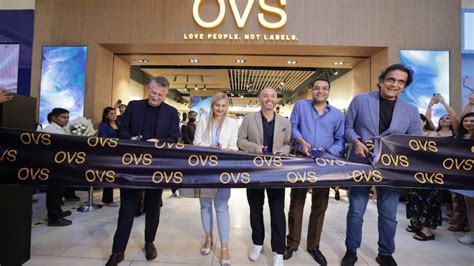 Italy's leading fashion brand OVS launches in India with flagship store ...