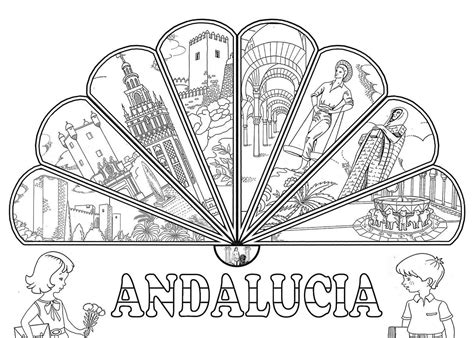 Spain Coloring Pages Spring Coloring Pages In Spanish {Printable}