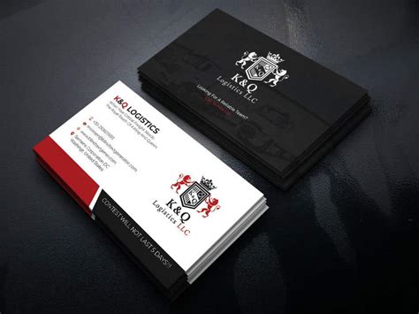 Entry #245 by abrarcp for Business Card Design.... K and Q logistics ...