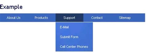 Drop Down Menu with Hyperlinks 的图像结果