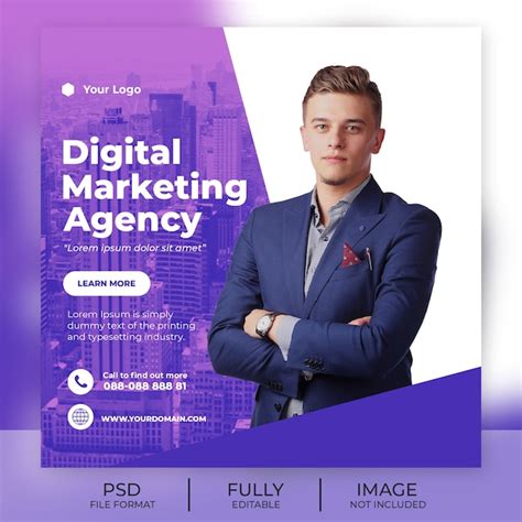 Business instagram post template banner | Premium PSD