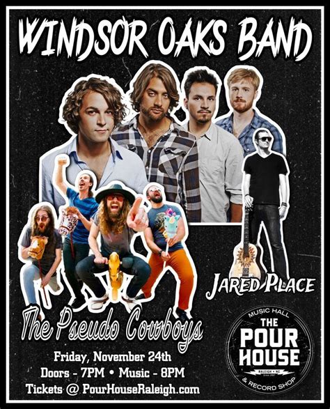 Windsor Oaks Band REUNION SHOW w/The Pseudo Cowboys & Jared Place ...