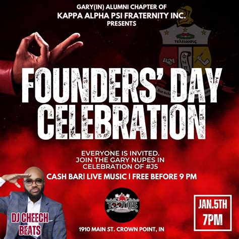 Founders' Day Celebration | Kappa Alpha Psi - Gary Alumni Chapter
