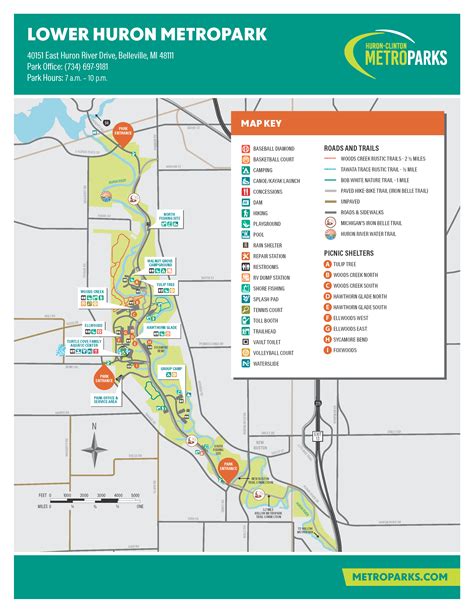 Park Maps – Huron-Clinton Metroparks
