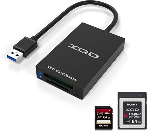 Bawanfa XQD Card Reader, USB 3.0 XQD/SD Card Reader Dual India | Ubuy