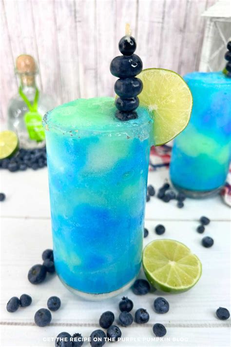 Frozen Blueberry Limeade Margaritas Recipe—Perfect for Summer