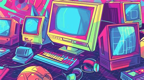 Retro Computer Graphics Animations 的图像结果