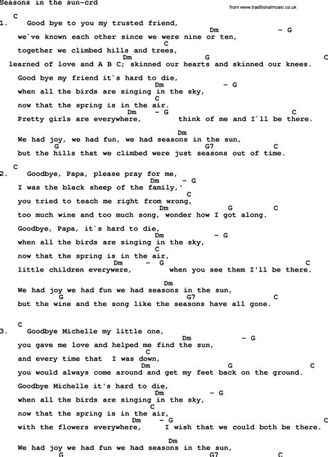 Seasonal Love Chords at Ronald Stinson blog