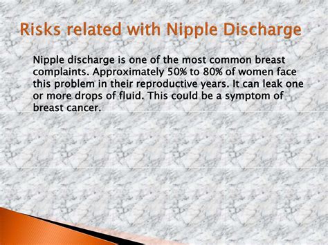 What Causes Brown Discharge From Nipple at Sandra Eyre blog