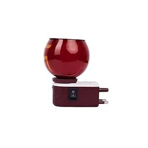 JYATU Kapoor Dani/Camphor Diffuser with Night lamp and ON-Off Switch ...