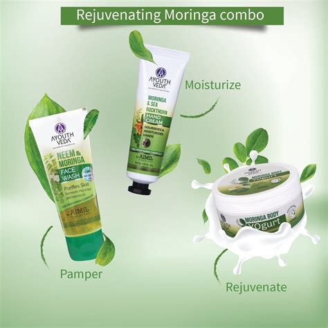 Neem and Moringa Face Wash (Set Of 2, 50g each) – Ayouthveda