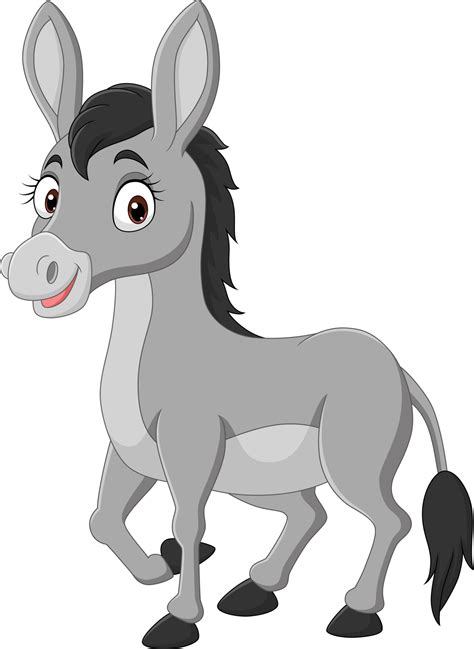 Cartoon Donkey Vector Art, Icons, and Graphics for Free Download