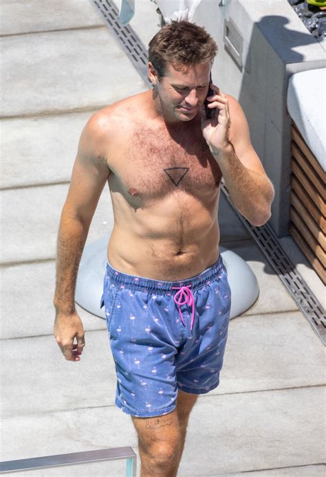 Armie Hammer Shirtless