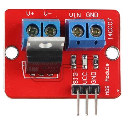 IRF520 MOS FET Driver Module Sensor for Arduino Raspberry Pi and ...