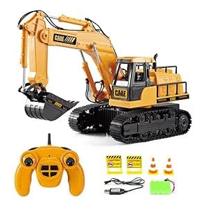 Ollies New Remote Control Truck Crane Excavator Crawler Excavator ...