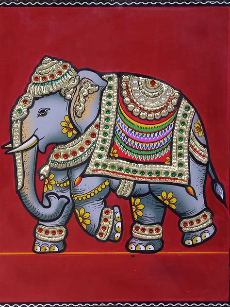 Easy Elephant Painting