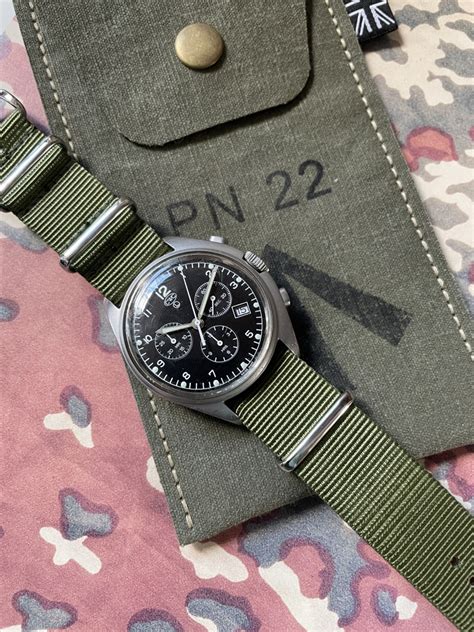 Image result for CWC Pilot Chronograph Watch