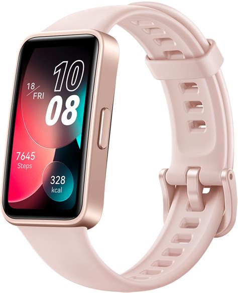 Фитнес-браслет HUAWEI Band 8 Розовый: купить по выгодной цене в ...