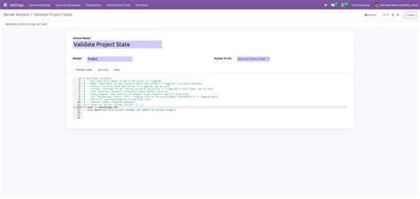 Odoo Python Code Sample 的图像结果