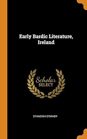 Buy Early Bardic Literature, Ireland Book Online at Low Prices in India ...