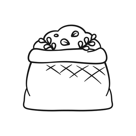 Soil Bag Clipart Black And White