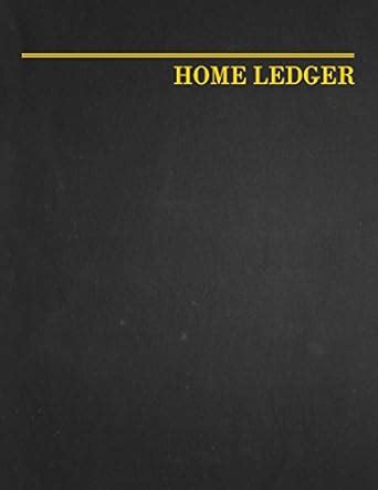 Buy Home Ledger: 3 Columns Book Online at Low Prices in India | Home ...