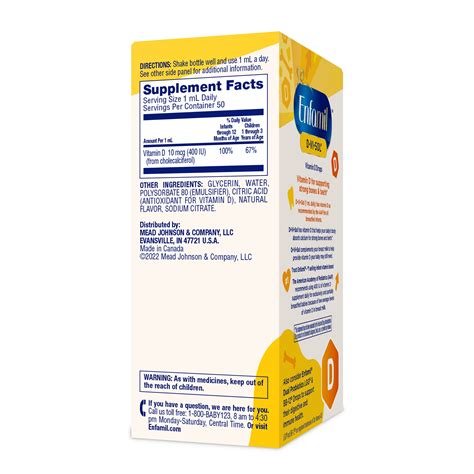 Enfamil D-Vi-Sol Vitamin D Almkmlait the GHIYA الكويت | Ubuy
