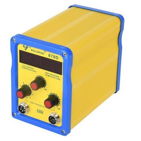 Soldron 878D Hot Air Soldering Rework Station buy online at Best Price ...