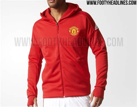 Adidas Manchester United 2017 ZNE Hoodie Leaked - Footy Headlines