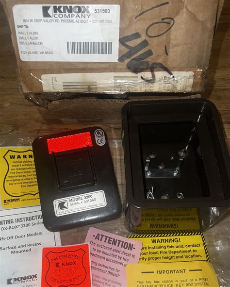 Knox Box 3200 Series Security Box - Aluminum (1650) for sale online | eBay