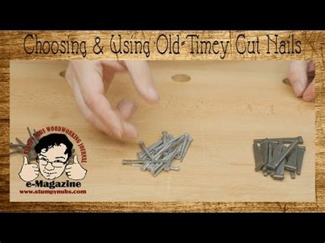 Why cut nails work better- how to choose and use them - YouTube