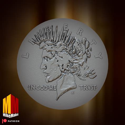 Archivo 3D Harvey Dent Two Face Coin Dark Knight STL 🪙・Diseño para ...