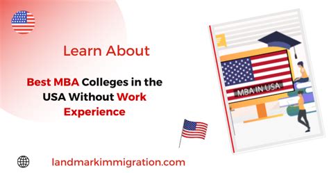 Best MBA Colleges in the USA Without Work Experience