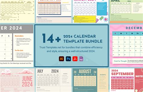 2024 Calendar Template Powerpoint