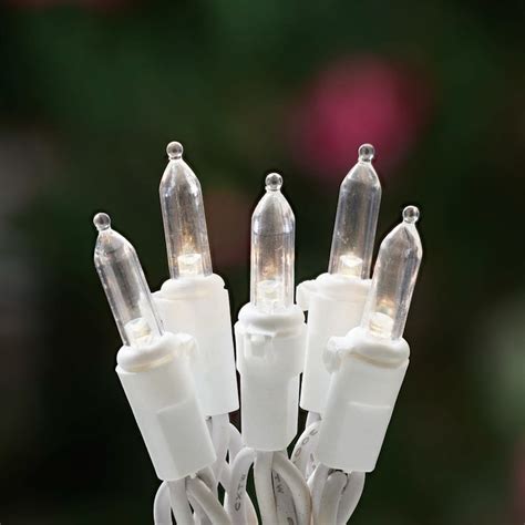 Image result for White Wire LED String Lights