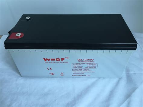 胶体免维护蓄电池12V200AH - WBDP (中国 广东省 生产商) - 电池、蓄电池、充电器 - 电子、电力 产品 「自助贸易」