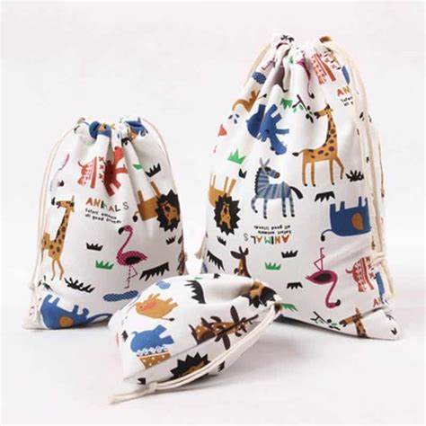 Image result for Waterproof Drawstring Bag Animal Print