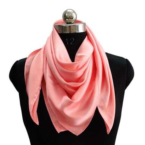 Satin Styling Scarf (Huge Square Scarf and Rectangular Scarf ) – Hair ...