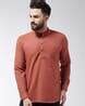 Buy Orange Kurtas for Men by SOJANYA Online | Ajio.com