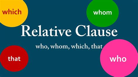 Image result for Defining Relative Clauses