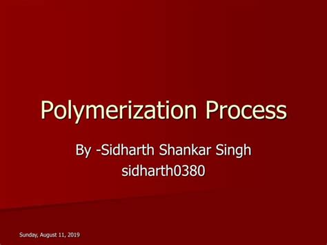 Image result for Polymerization Process and Examples