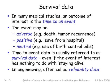 Image result for Survival Analysis Example