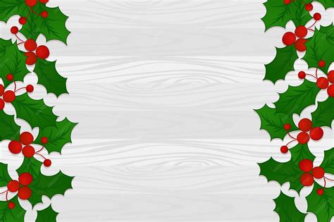 Holly Berry Borders Clipart