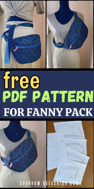 Image result for Fanny Pack Tutorial with Pattern