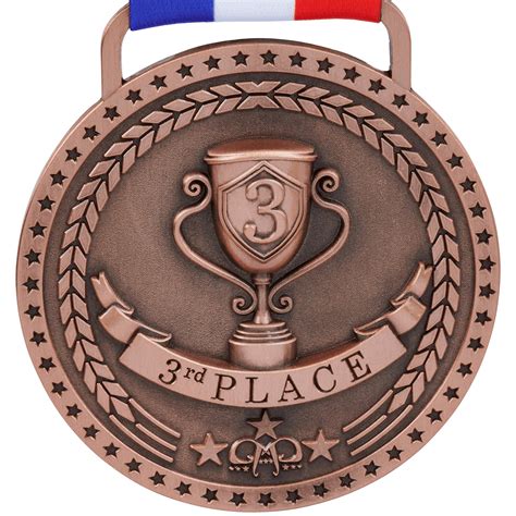 Gold Silver Bronze Medals For 1st 2nd 3rd Place Trophy | Desertcart INDIA