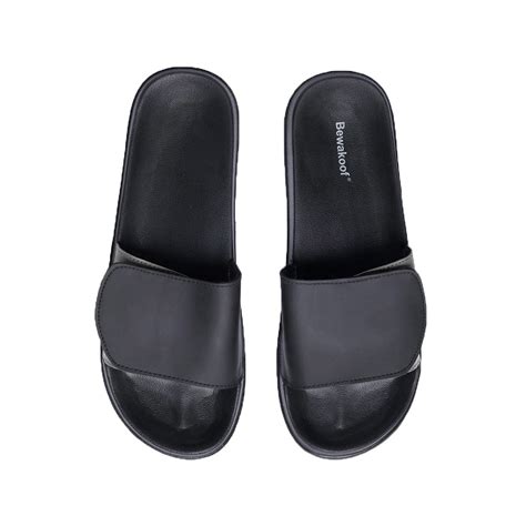 Buy Bewakoof Men Plain Velcro Sliders -UK 8 at Amazon.in