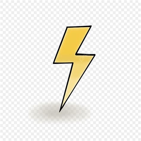 Yellow Lightning Clipart PNG Images, Yellow Electric Lightning Clip Art ...
