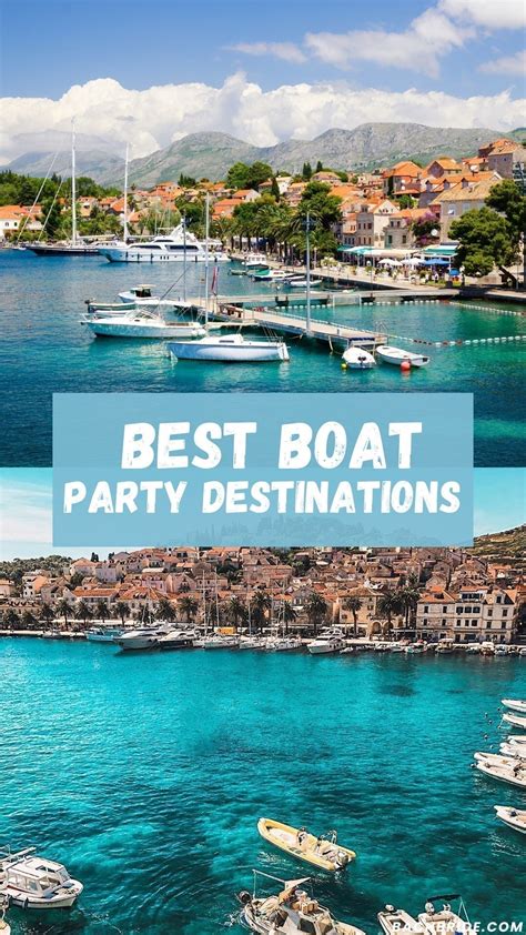 The 14 Best Bachelorette Boat Party Destinations. - Bach Bride
