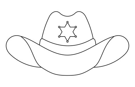 Best 13 Cowboy Hat Template – 10 Free PDF Printables – Artofit