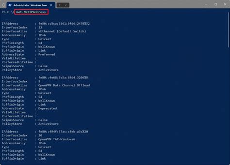 PowerShell Commands in Windows 11 的图像结果